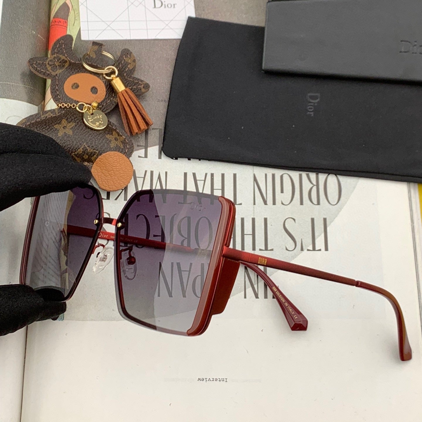DIOR MONTAIGNE SUNGLASS 578161 IN METAL