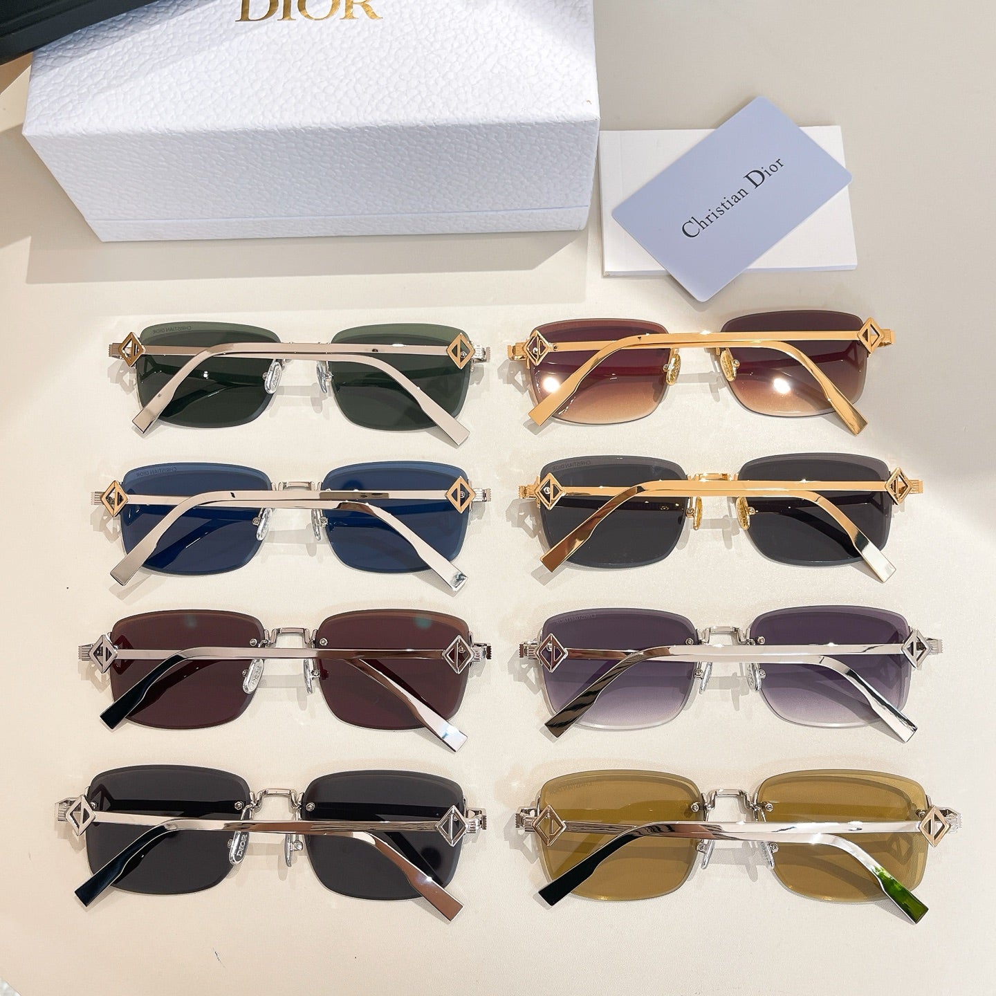 DIOR MONTAIGNE SUNGLASS CD DIAMOND S11U IN METAL