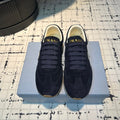 PRADA TRIANGLE LOGO SNEAKERS RK BLUE SUEDE