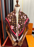 LOUIS VUITTON LV SCARF 90 CM IN SILK 723121