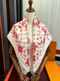 LOUIS VUITTON LV SCARF 90 CM IN SILK 723123