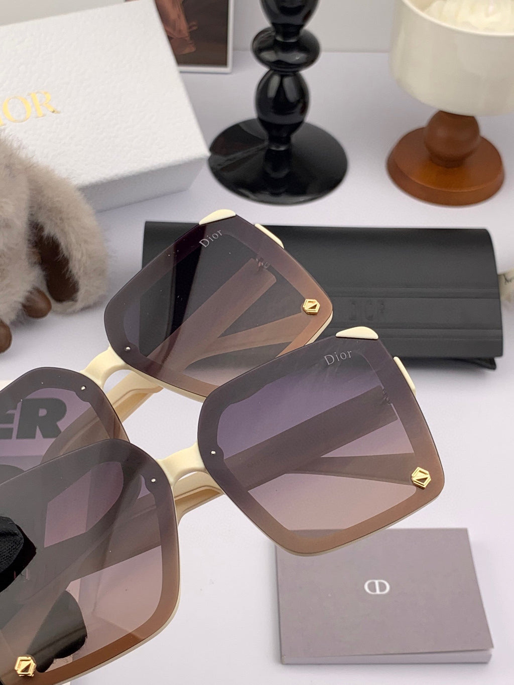 DIOR MONTAIGNE SUNGLASS D7191 IN ACETATE