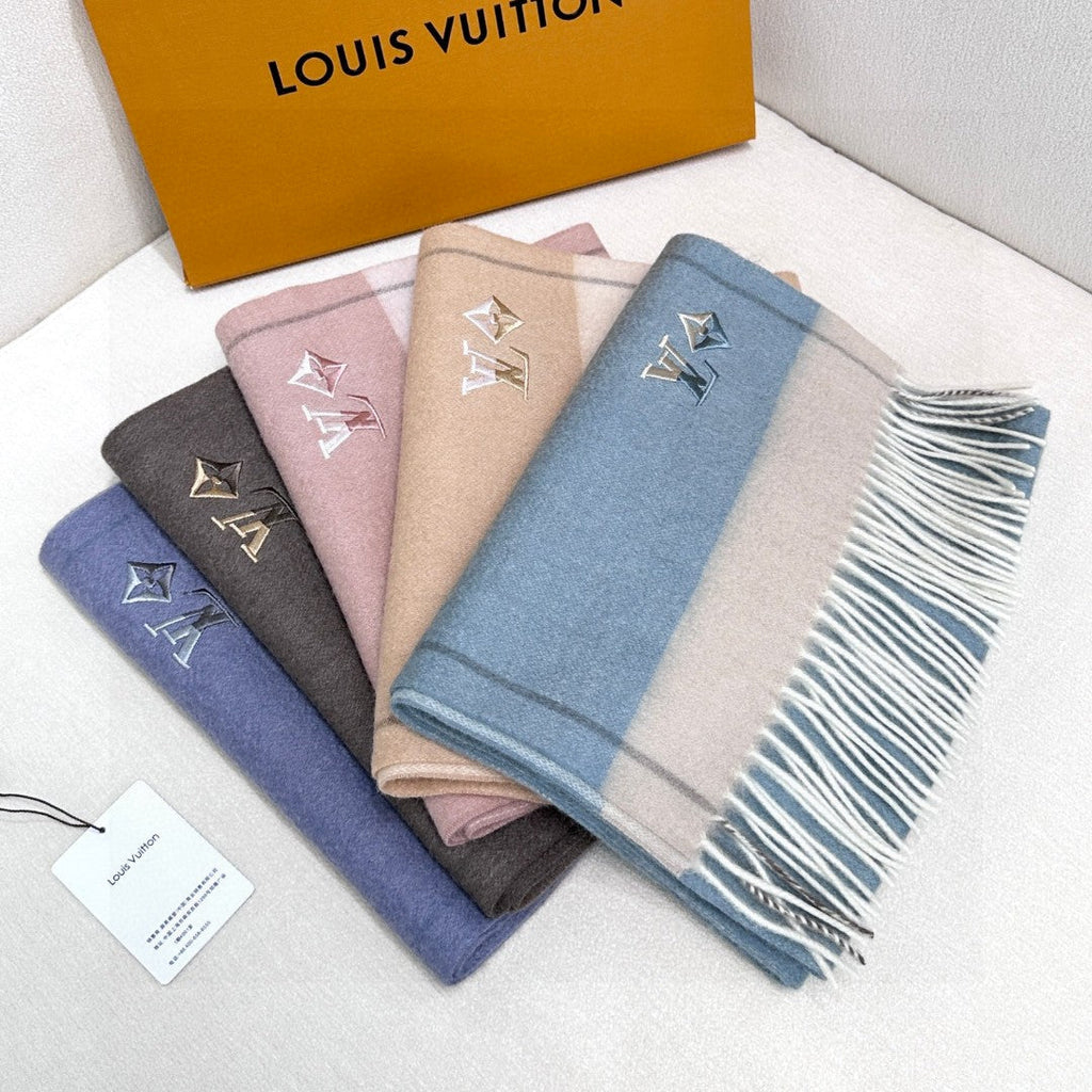 LOUIS VUITTON LV SCARF 180 CM IN CASHMERE 700798